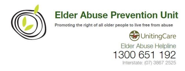 Eldre abuse prevention unit logo